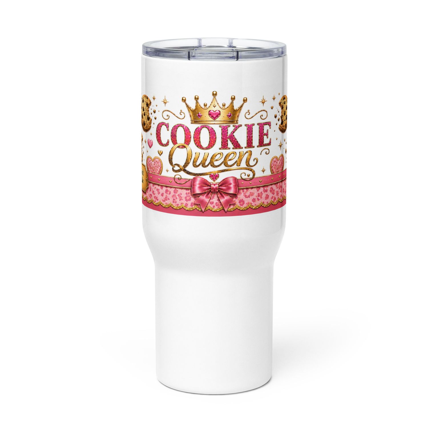 The Crowned Cookie Travel Mug
