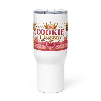 The Crowned Cookie Travel Mug