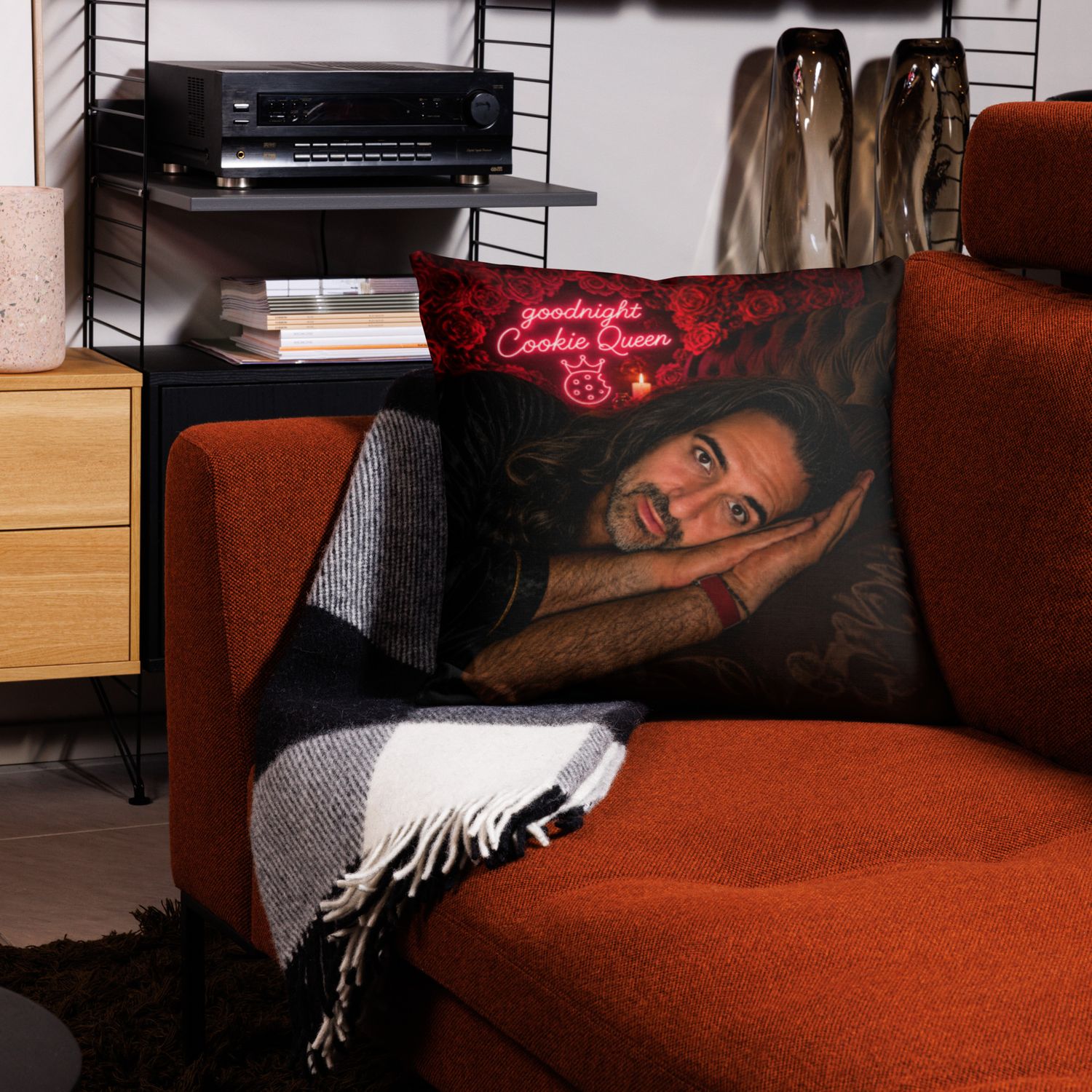 Goodnight Cookie Queen Pillow