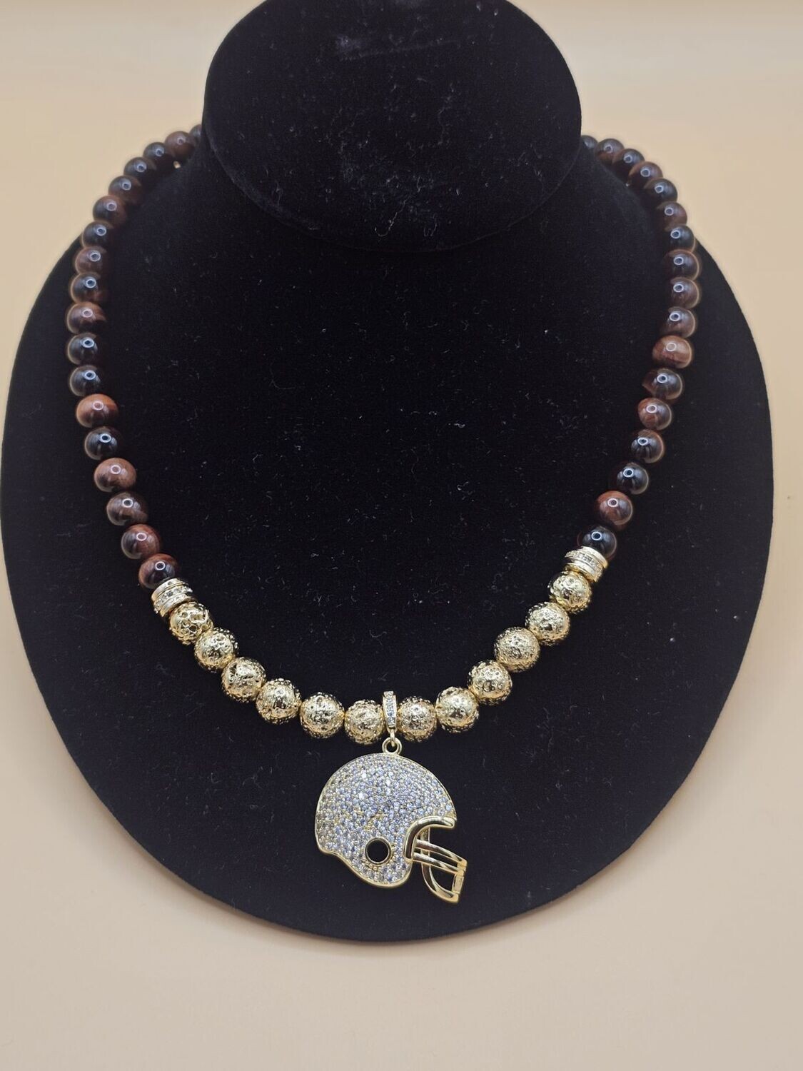 Friday Night Lights (Football Necklace)