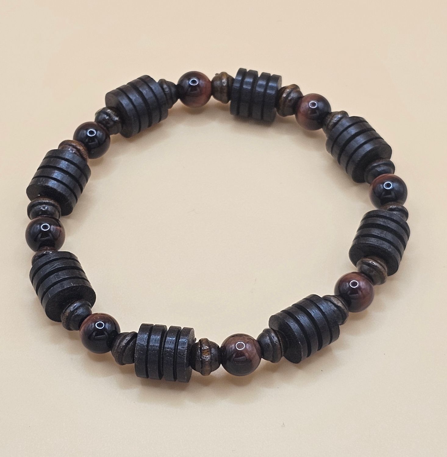 Brown Wooden Bracelet