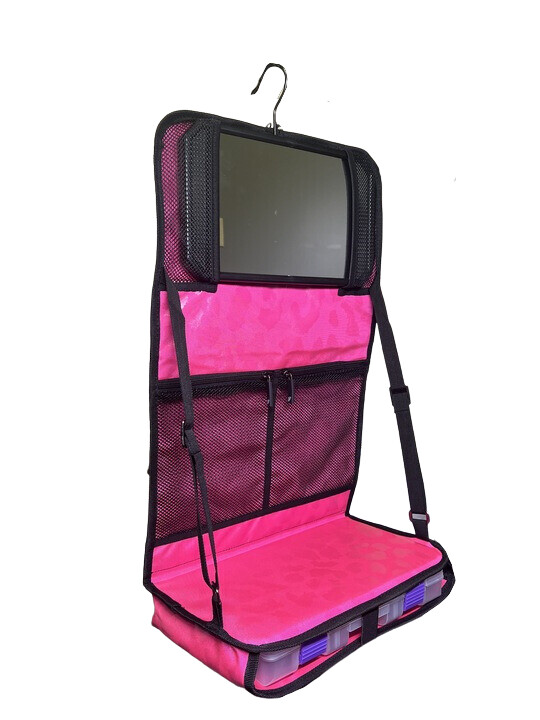 THE ATTITUDE HANGING ACCESSORY CASE - MONOCHROME PINK