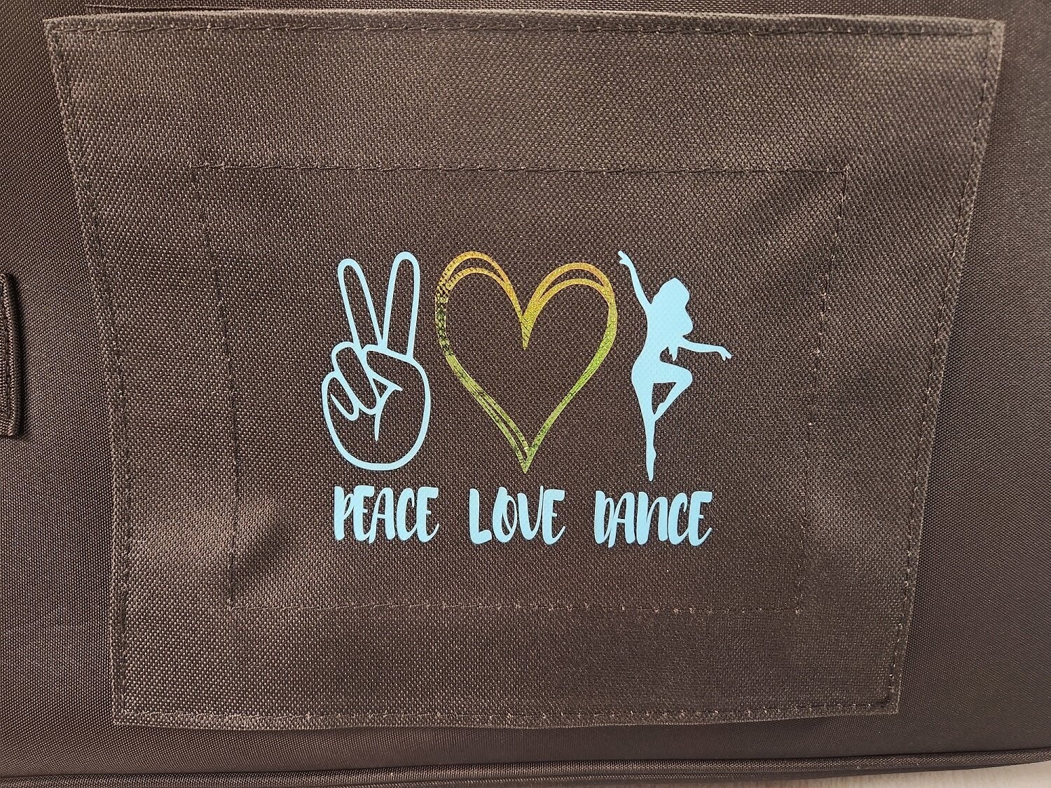 PEACE LOVE DANCE - PATCH