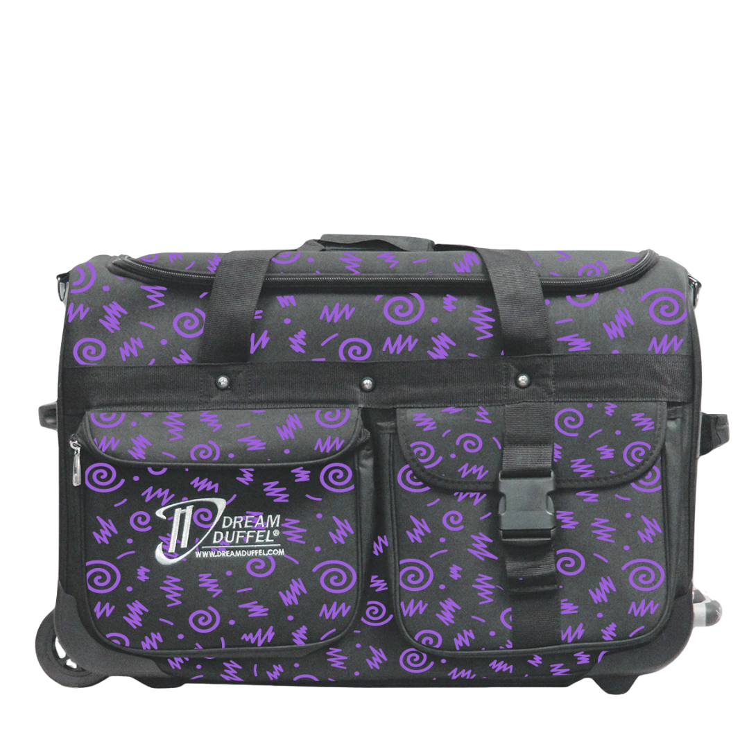 LIMITED EDITION DREAM DUFFEL - MEDIUM - CONFETTI - PURPLE