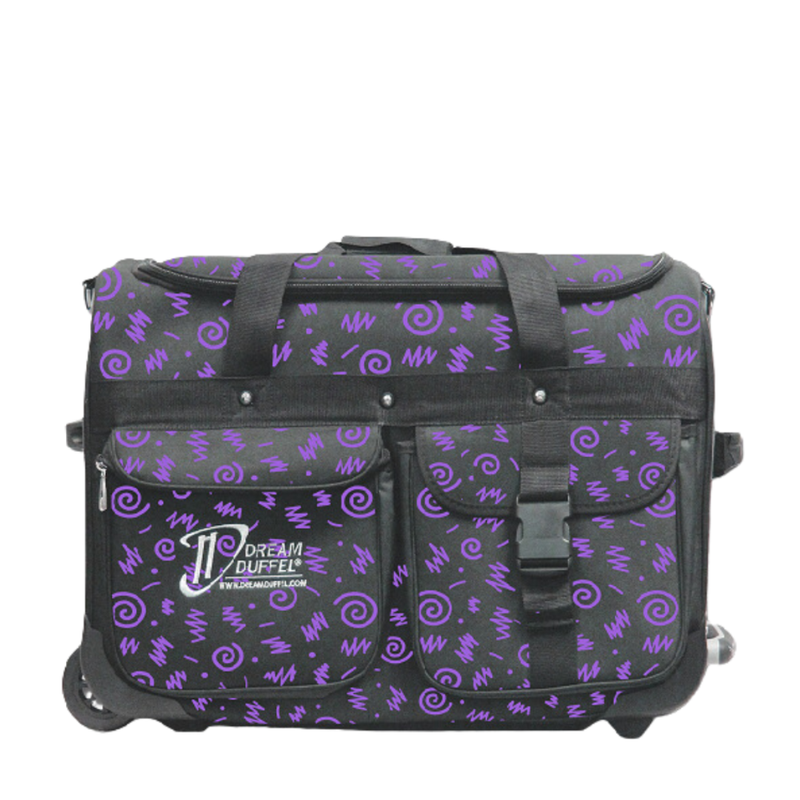 LIMITED EDITION DREAM DUFFEL - SMALL - CONFETTI - PURPLE