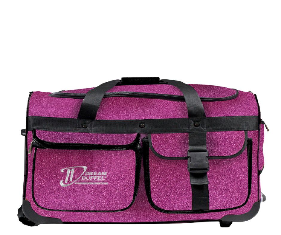 LIMITED EDITION DREAM DUFFEL - LARGE - SPARKLE - MAGENTA