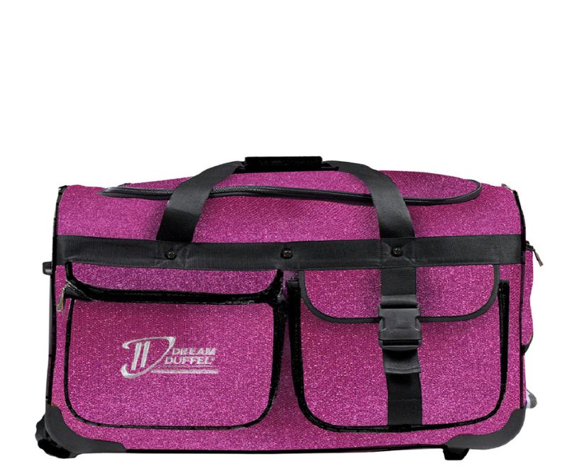 LIMITED EDITION DREAM DUFFEL - LARGE - SPARKLE - MAGENTA