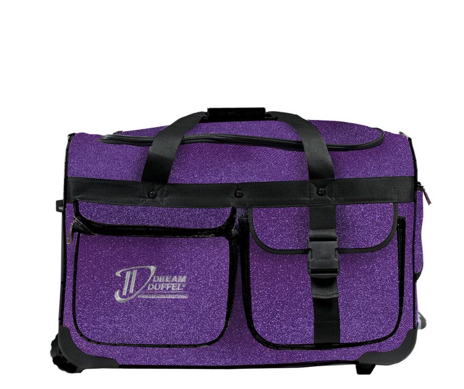LIMITED EDITION DREAM DUFFEL - MEDIUM - SPARKLE - AMETHYST