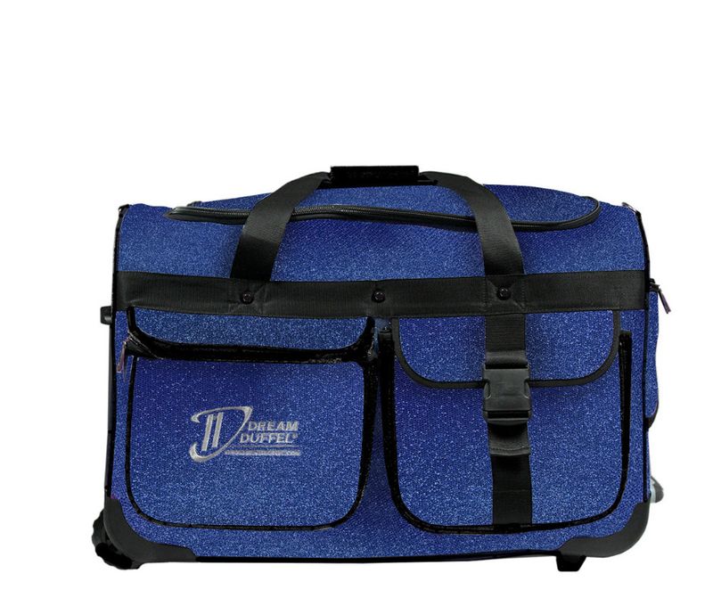 LIMITED EDITION DREAM DUFFEL - MEDIUM - SPARKLE - SAPPHIRE