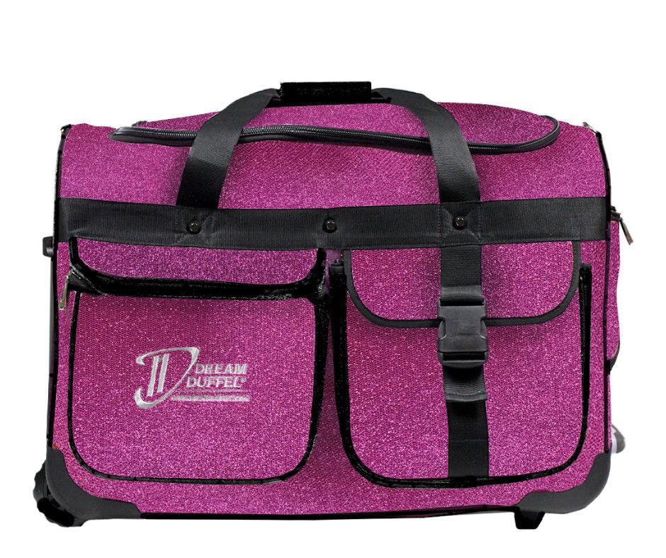 LIMITED EDITION DREAM DUFFEL - SMALL - SPARKLE - MAGENTA