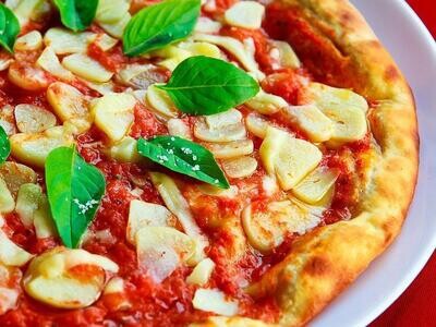 Delicious Pizza with various ingredients