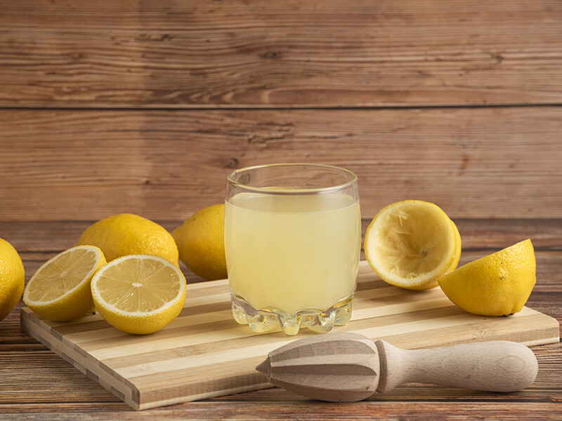 Lemonade Glass Cup (Lemon Juice)