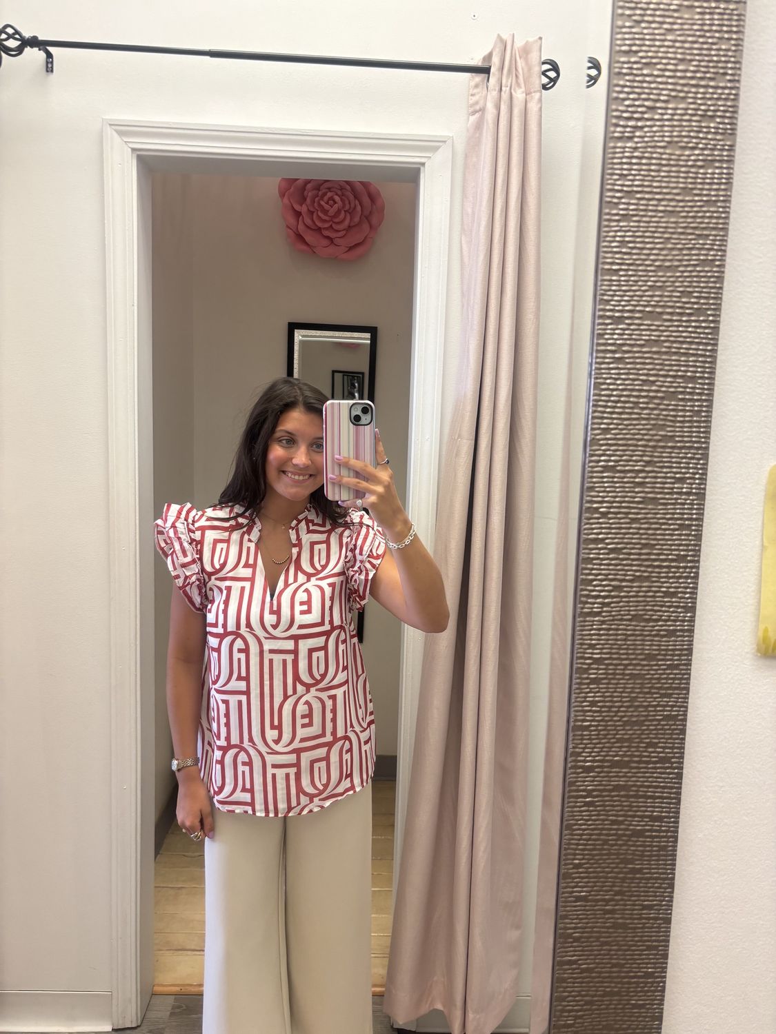 Marley Crimson Blouse