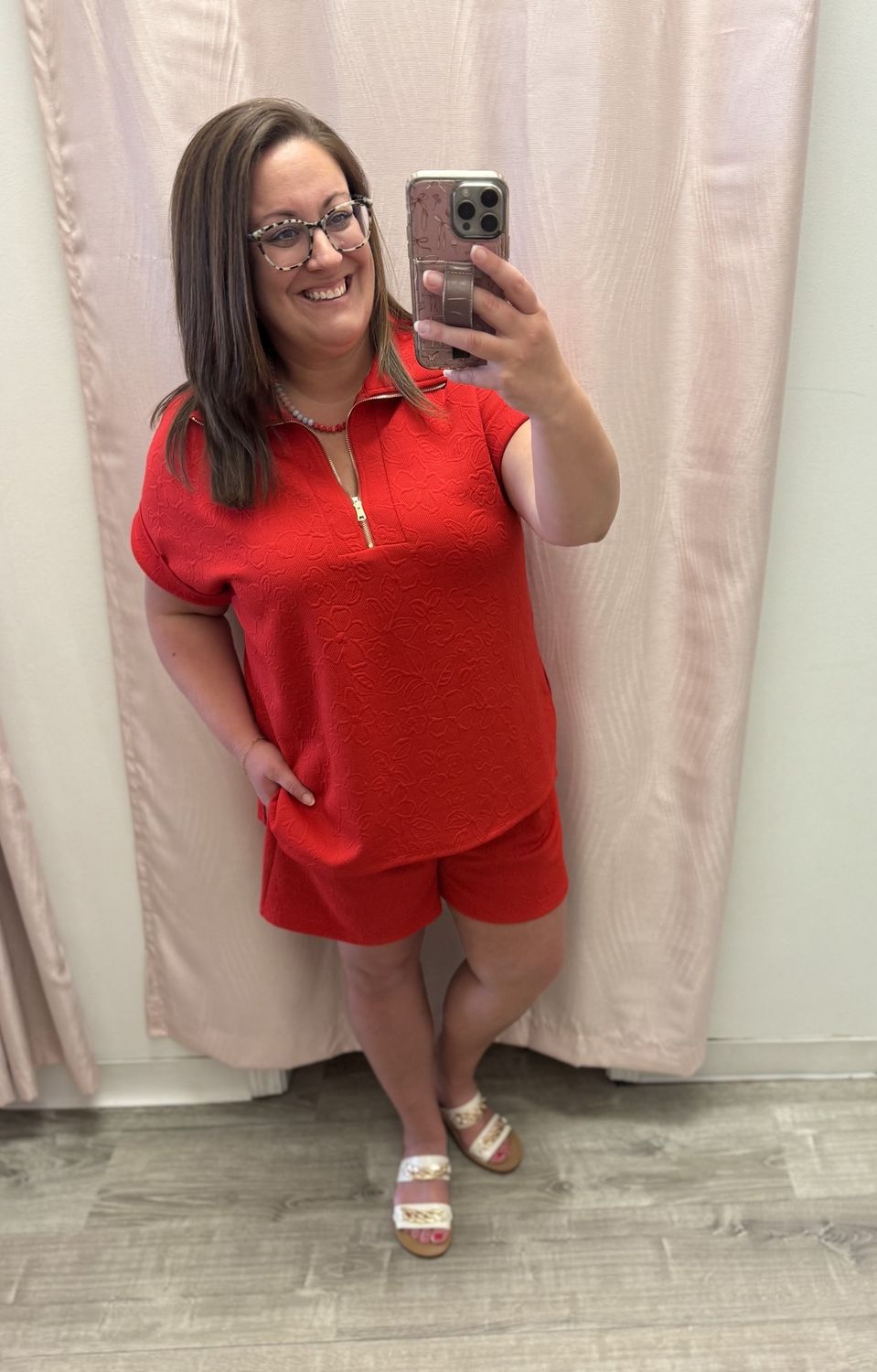 DS Pleated Shorts Set