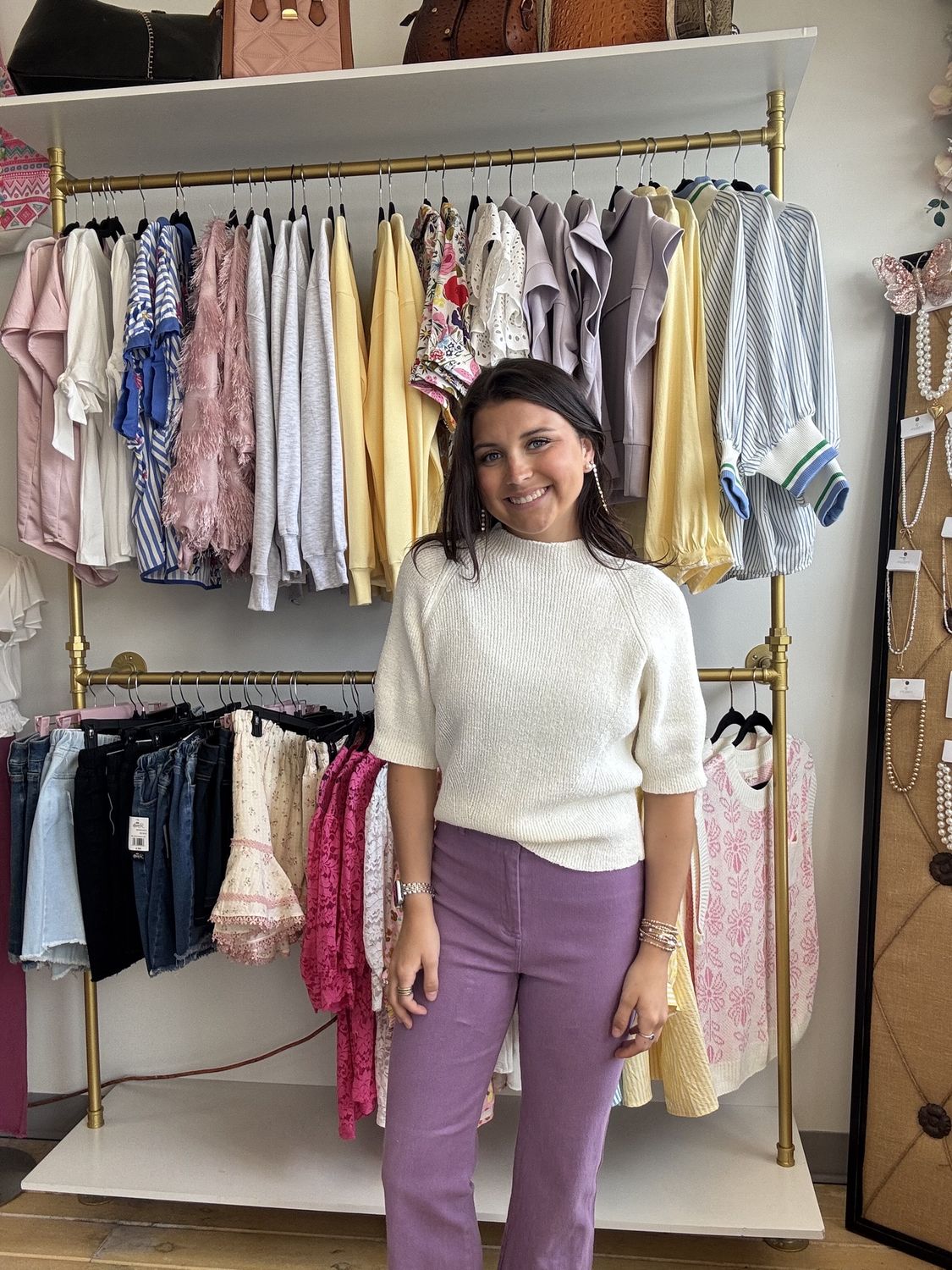 Knitted Ivory Sweater