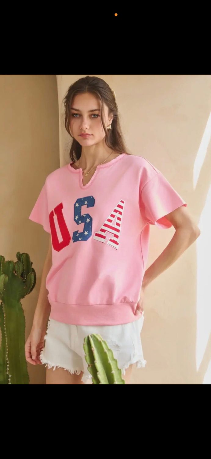 USA French Terry Top