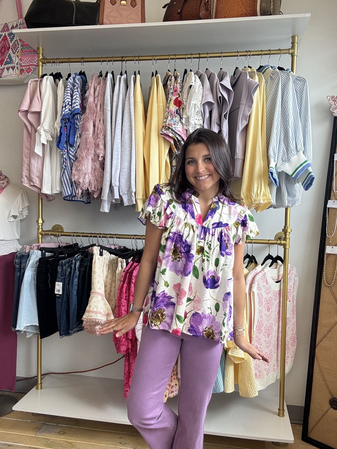 Violet Garden Blouse