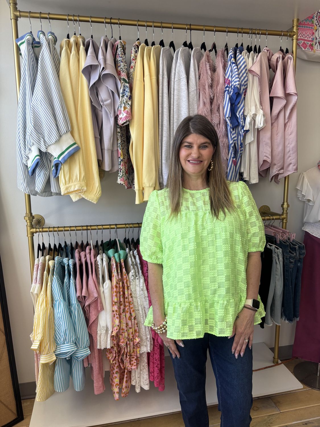 Neon Square Top