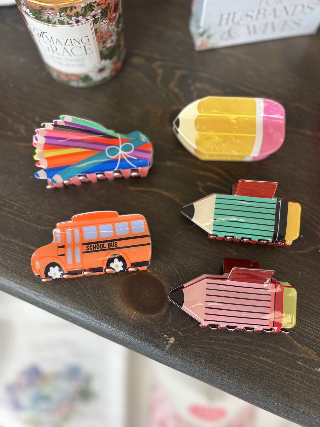 Teacher Hair Clips