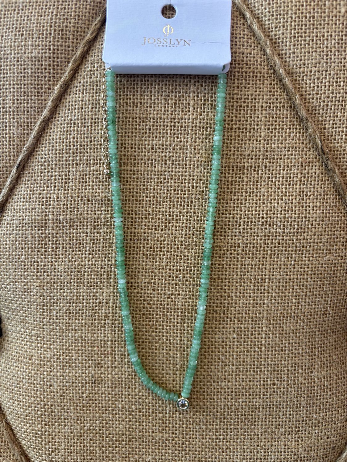Natural Precious Stone Necklace