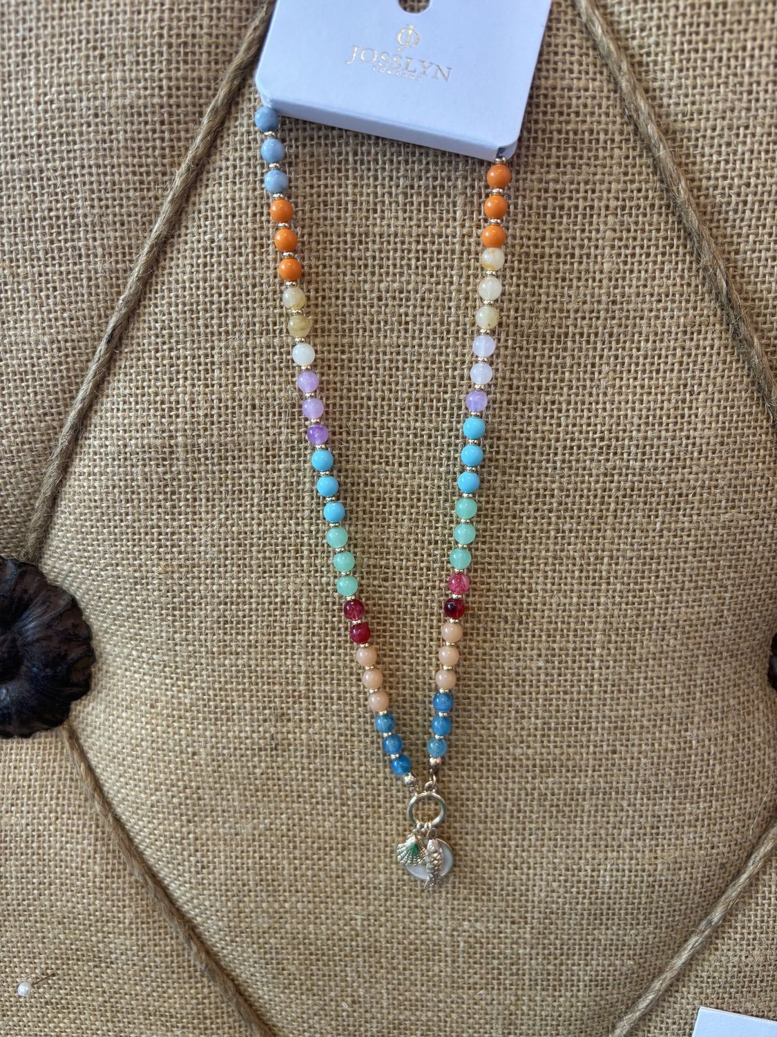 Rainbow Nautical Necklace
