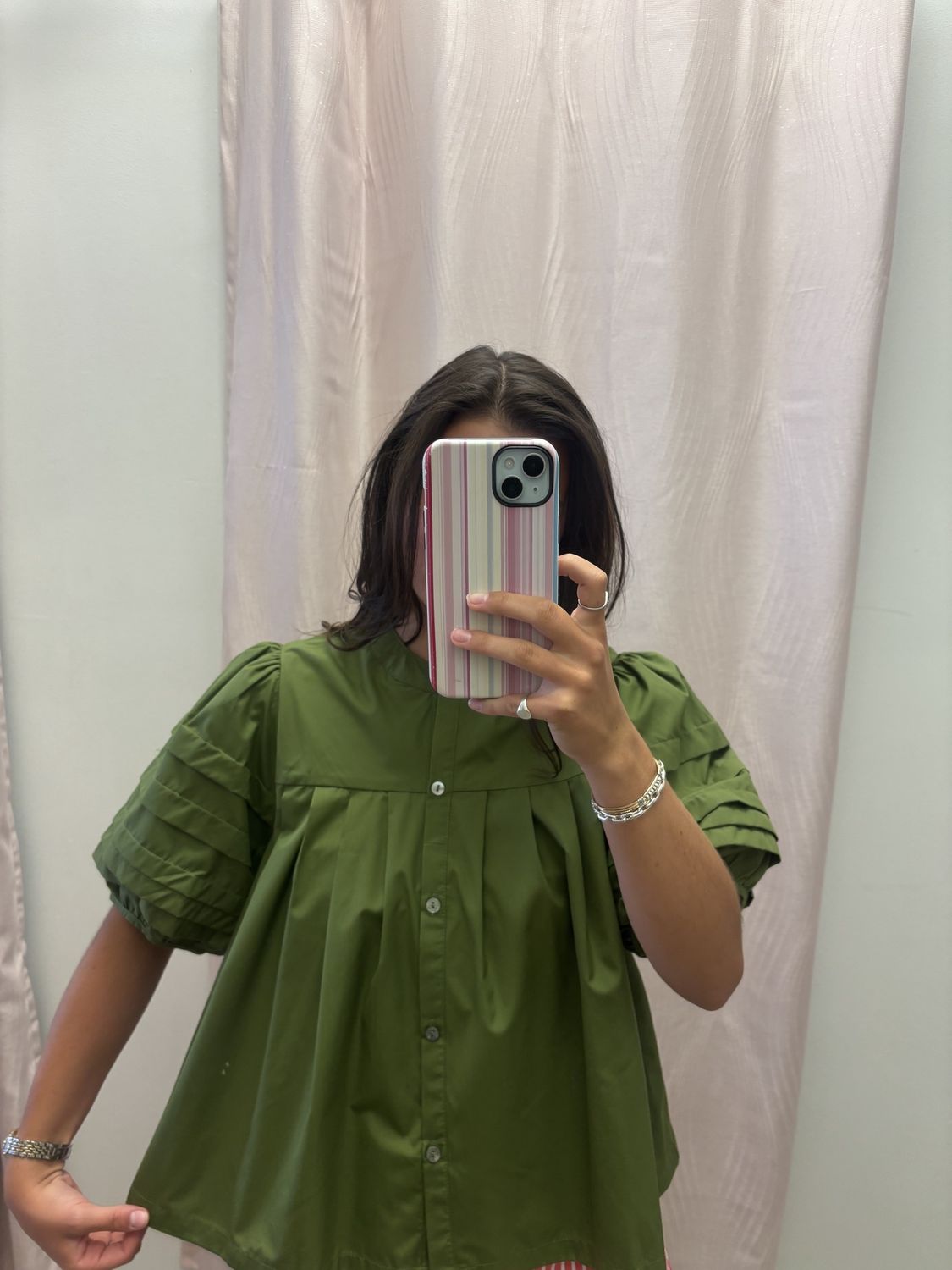 Winnie Pin-Tuck Top