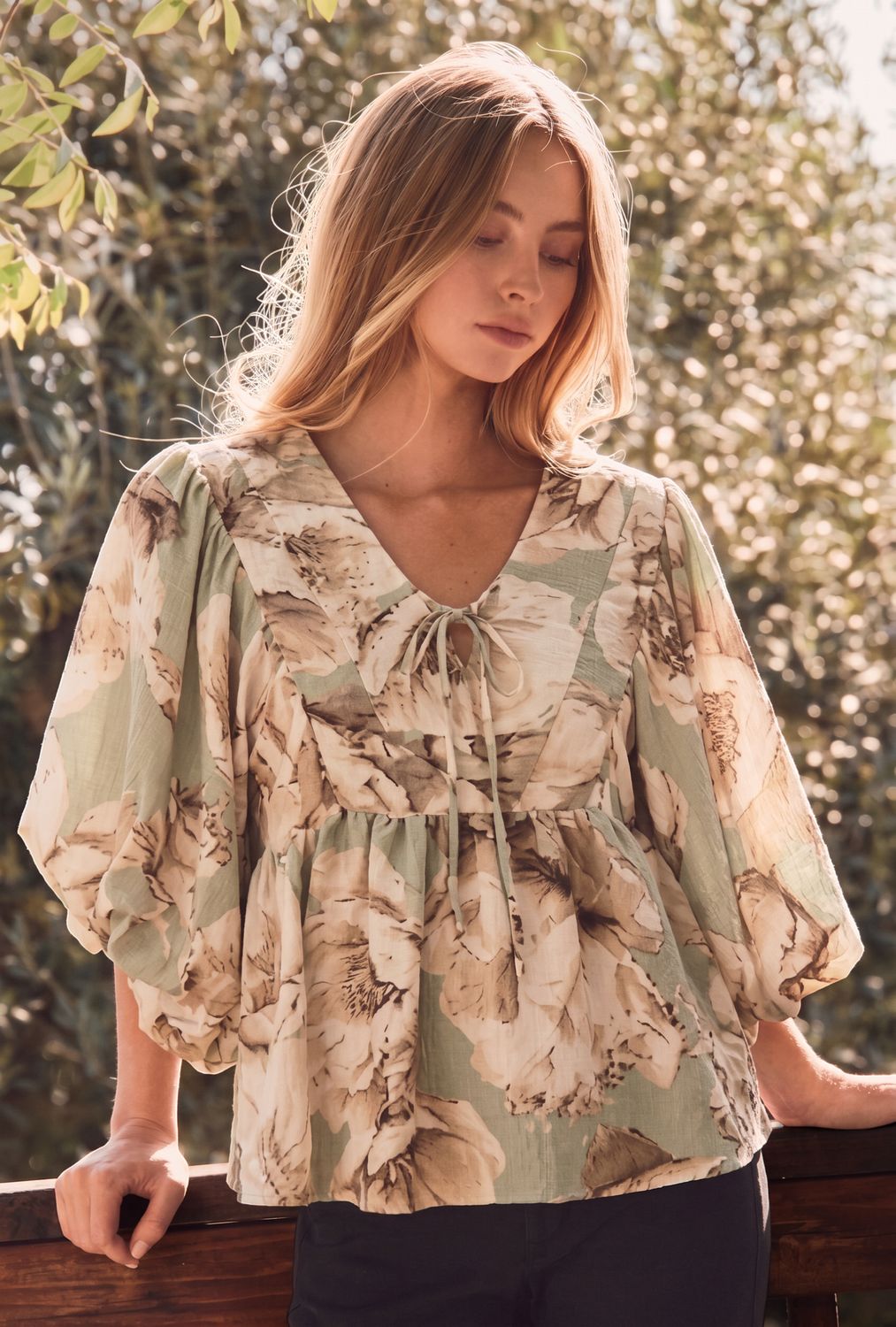 Sage Multi Top