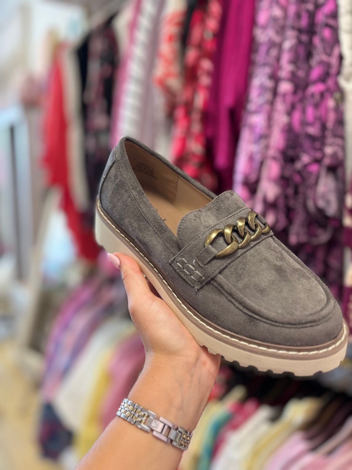 Literally Grey Brocade