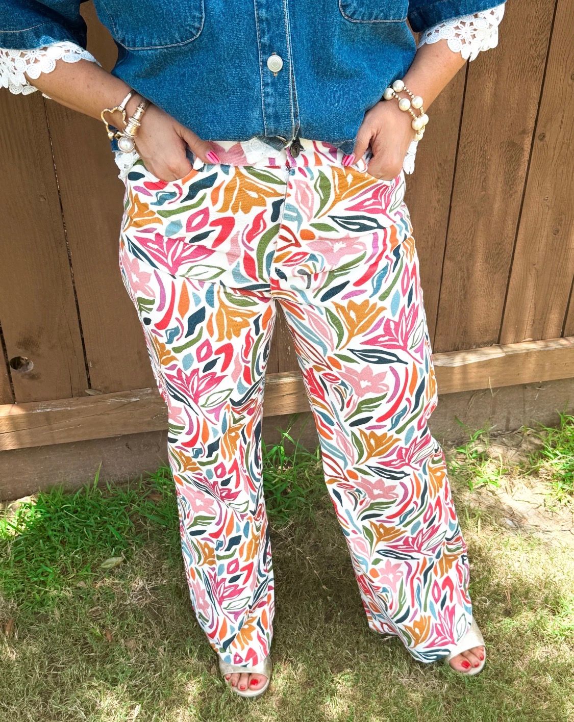 Fall Printed Pants