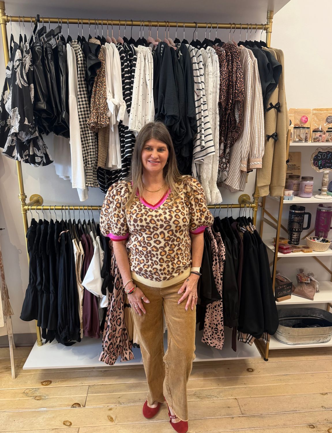 Leopard Print Sweater