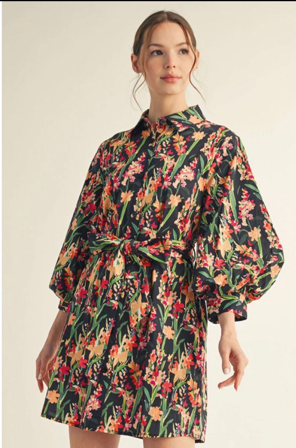 Dabria Floral Printed Dress