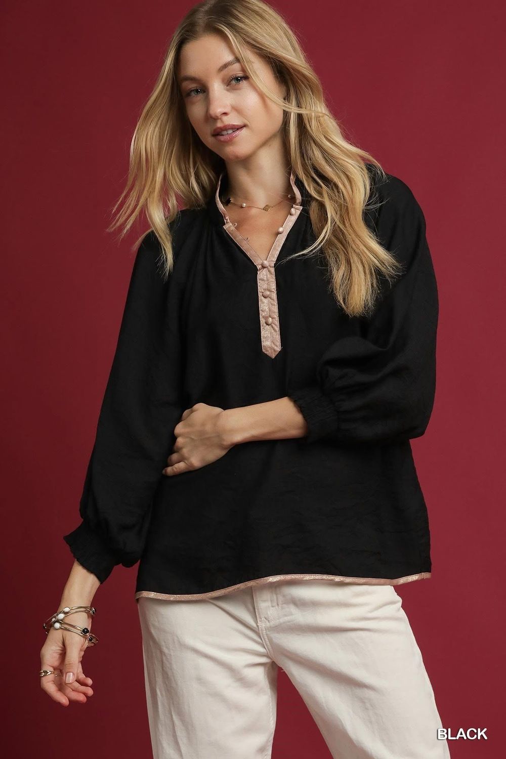 Everlee Black Top