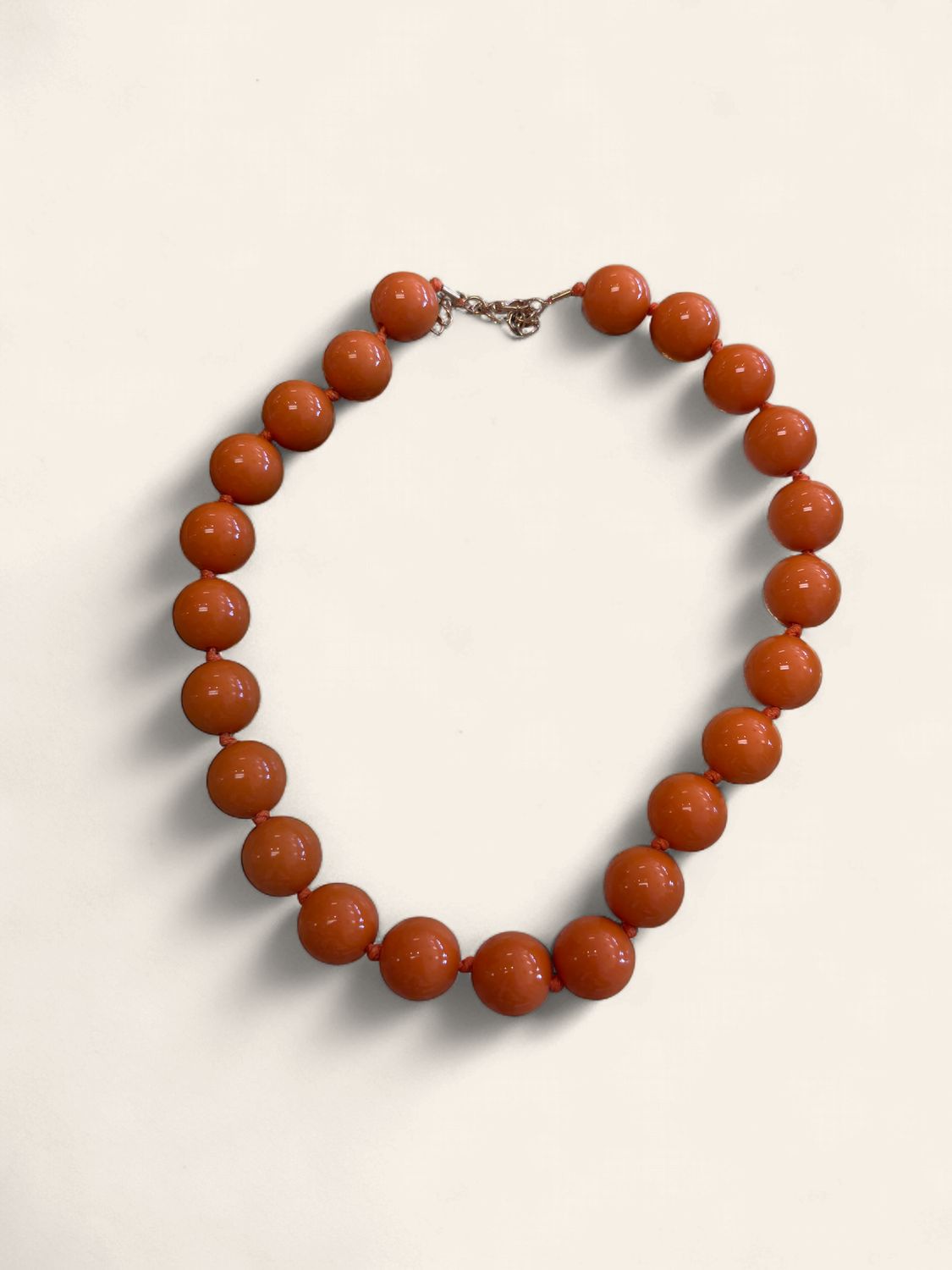 Orange Bubble Necklace