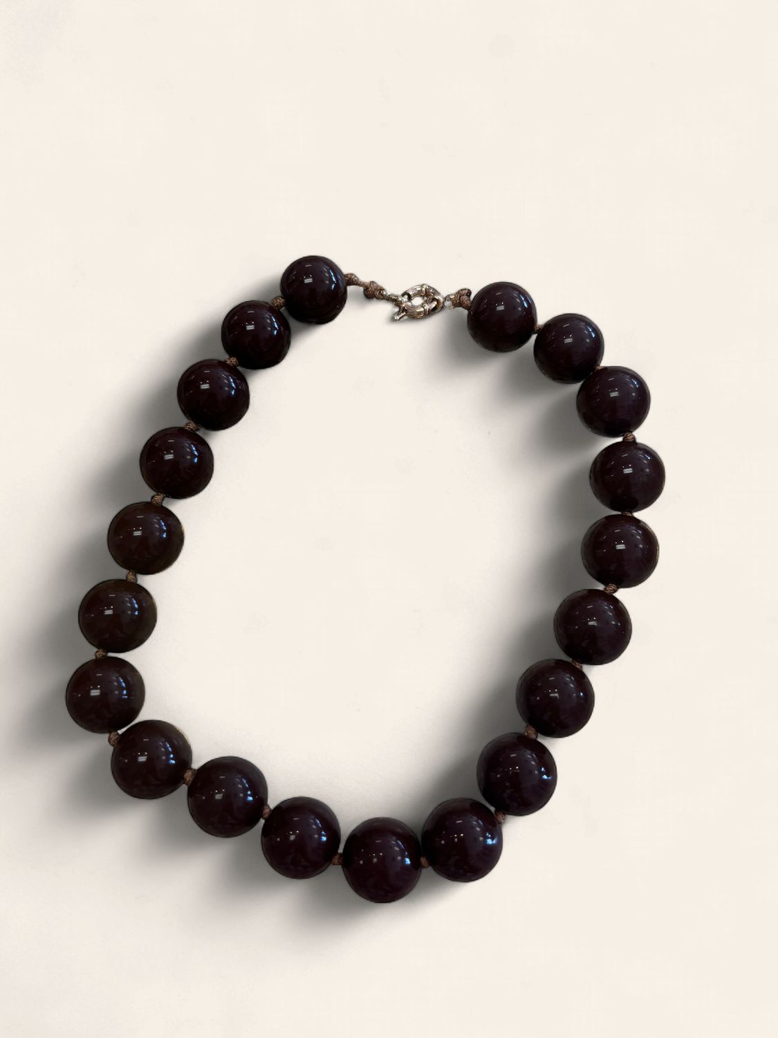 Black Bubble Necklace