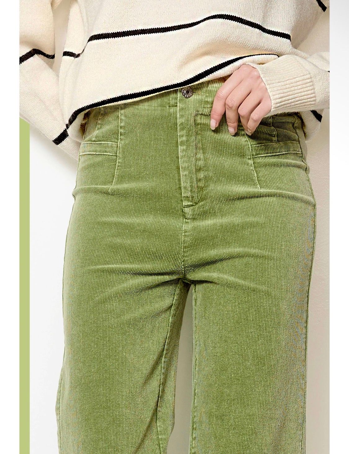 Mineral Washed Corduroy Pants