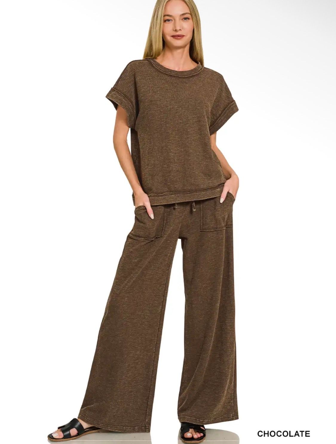 Chocolate Washed Set