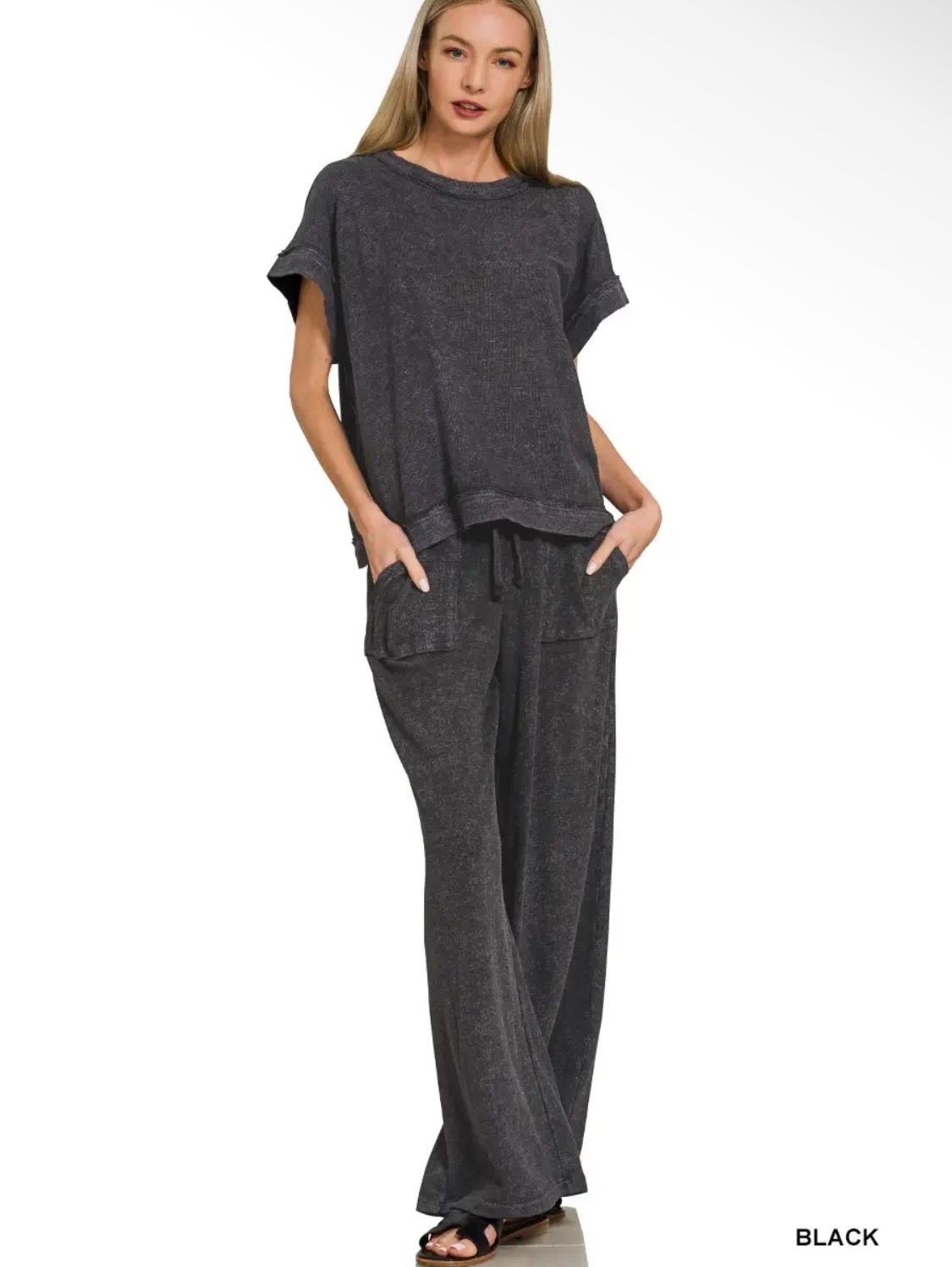 Black Washed Set