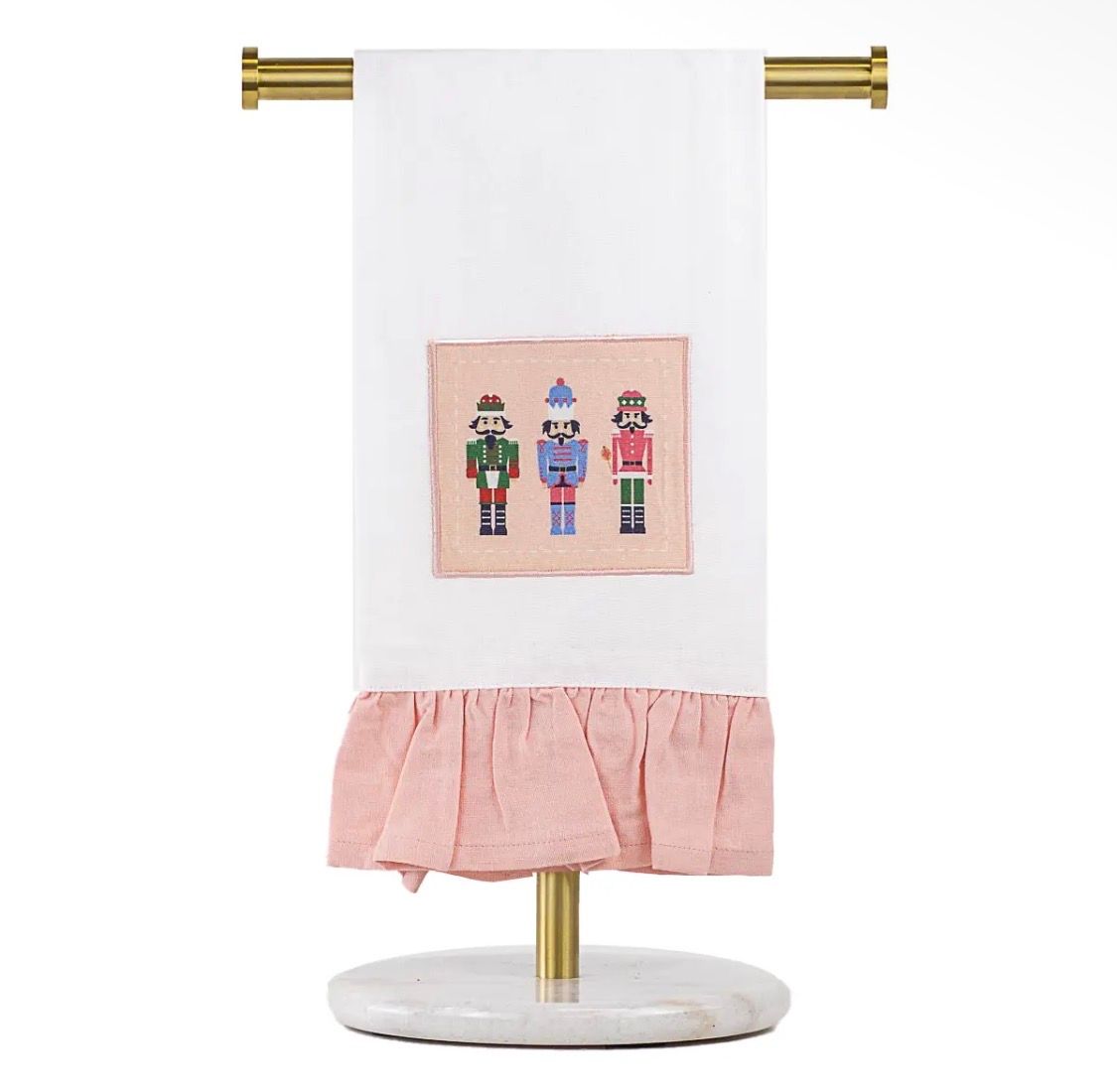 Ruffle Nutcracker Towel