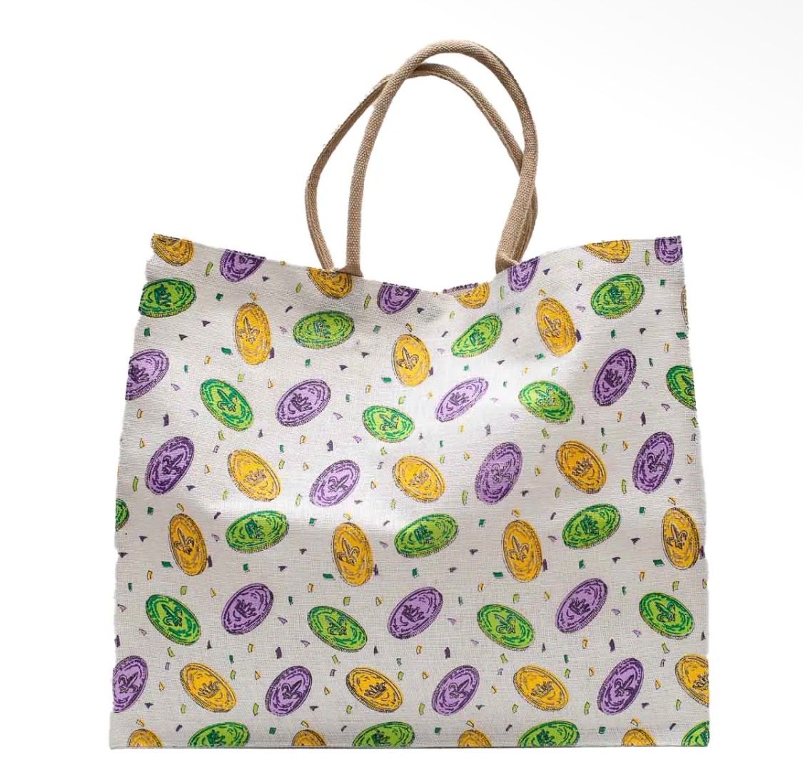 Mardi Gras Doubloon Tote