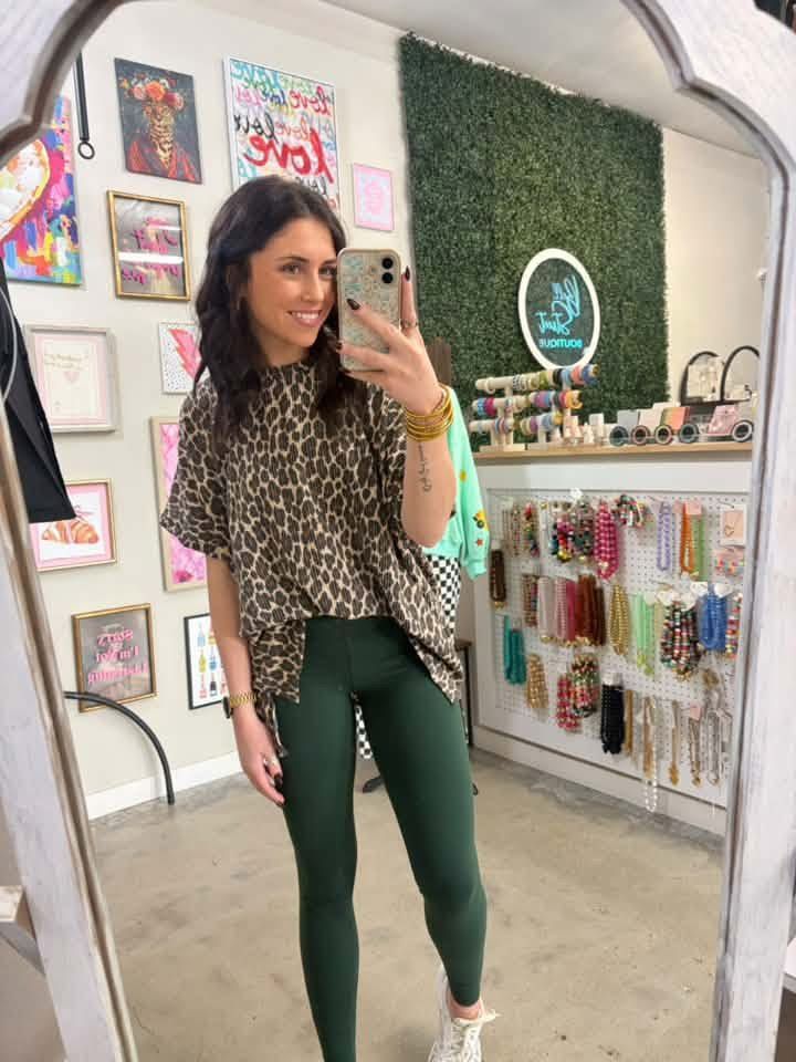 Heimish Leopard Top