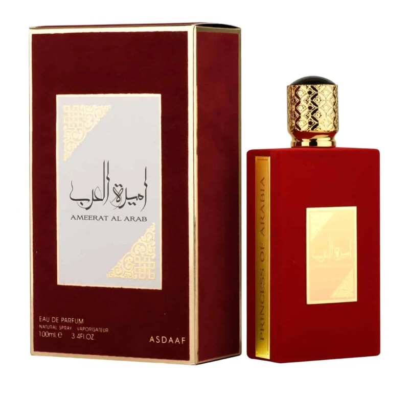 Eau de Parfum AMEERAT AL ARAB ROUGE (ASDAAF) – Lattafa – 100ml
