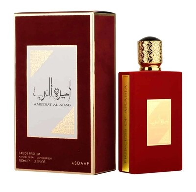 Eau de Parfum AMEERAT AL ARAB ROUGE (ASDAAF) – Lattafa – 100ml