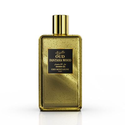 Gel douche OUD FANTASIA WOOD - Gris Montaigne Paris - 300ml