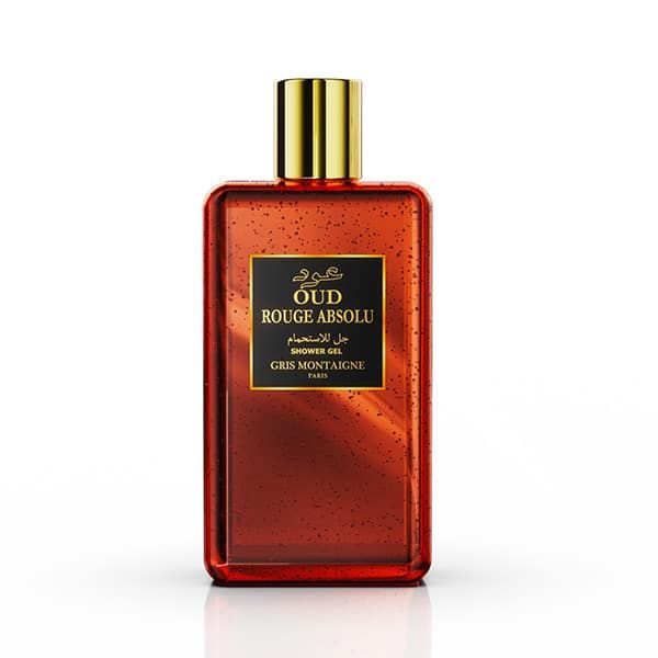 Gel douche OUD ROUGE ABSOLU - Gris Montaigne Paris - 300ml