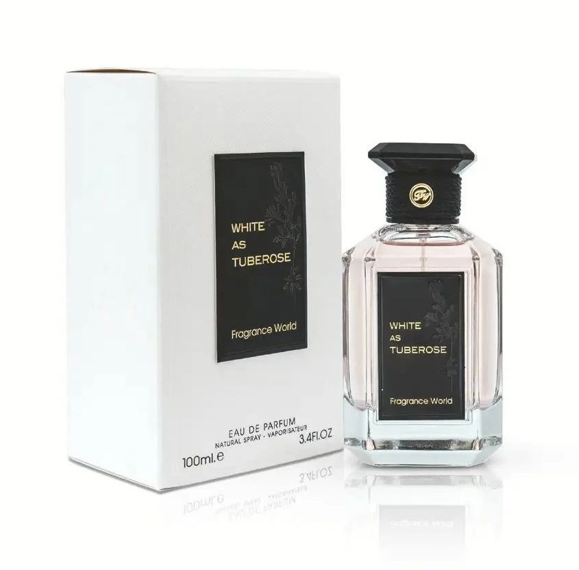 Eau de parfum WHITE AS TUBEROSE - Fragrance World - 100ml