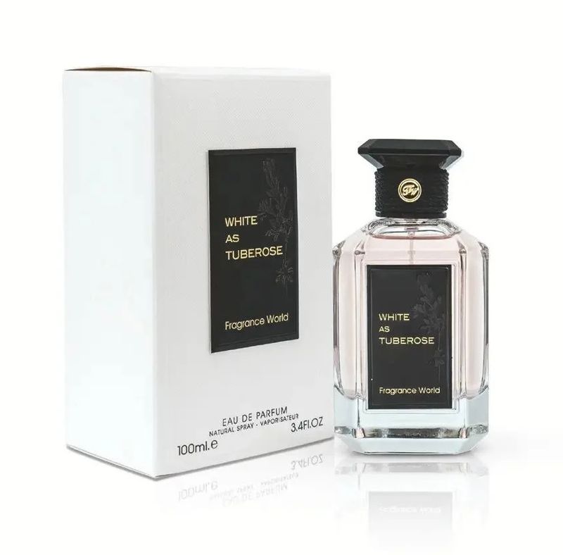 Eau de parfum WHITE AS TUBEROSE - Fragrance World - 100ml