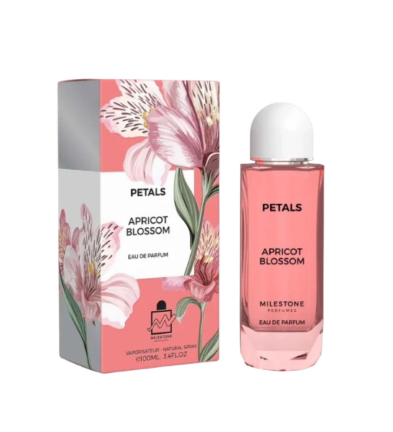 Eau de parfum APRICOT BLOSSOM PETALS de Milestone Perfumes 100ml