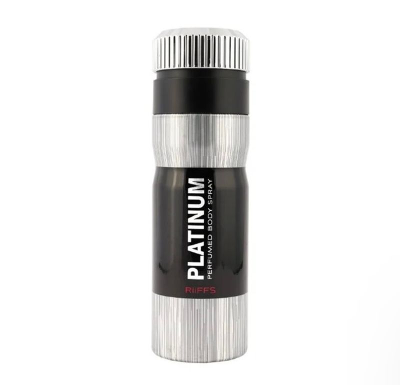 Déodorant PLATINUM de Riffs - 200ml ~ Pour homme