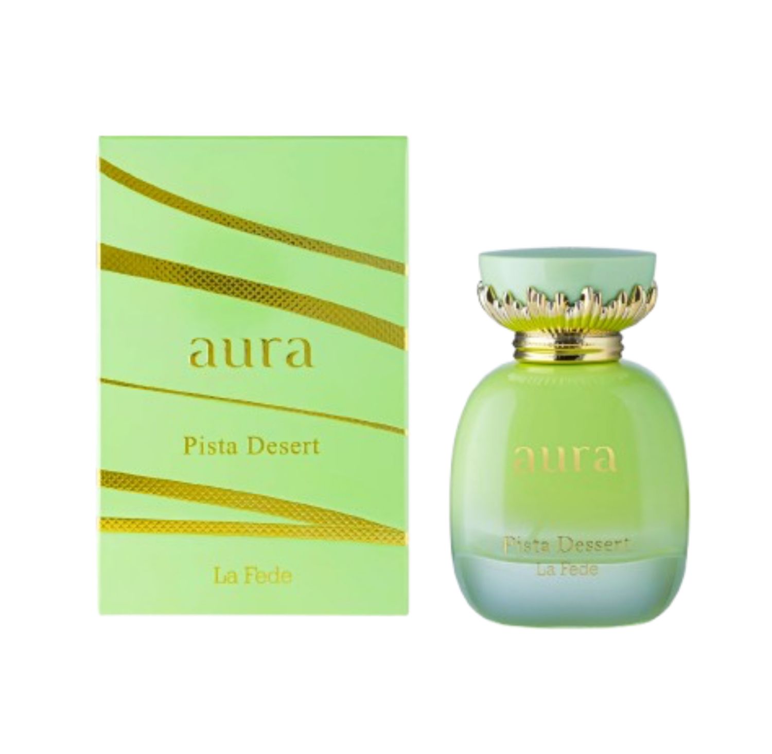 Eau de parfum LA FEDE AURA PISTA DESSERT de Khadlaj 100ml