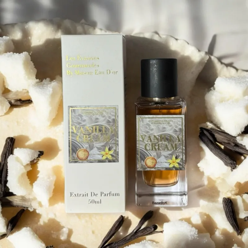 Extrait de parfum VANILLA CREAM de Maison Eau D’or  50ml